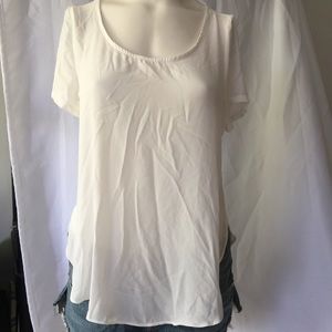 LUSH white blouse top